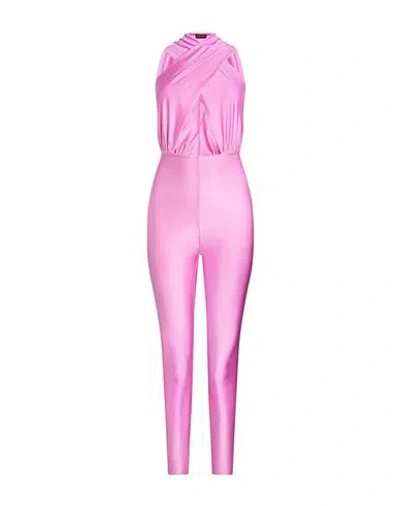 The Andamane Woman Jumpsuit Pink Size L Polyamide, Elastane