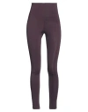 The Andamane Woman Leggings Deep Purple Size M Polyamide, Elastane