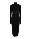The Andamane Woman Maxi Dress Black Size 2 Polyester, Elastane