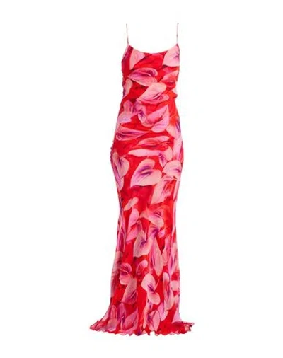 The Andamane Woman Maxi Dress Red Size 6 Viscose