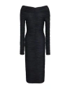 The Andamane Woman Midi Dress Black Size 4 Polyamide, Elastane