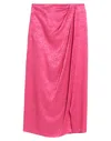 The Andamane Midi Skirts In Pink