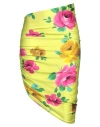 The Andamane Woman Midi Skirt Lime Green Size 4 Polyamide, Elastane