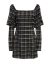 The Andamane Short Dresses In Black