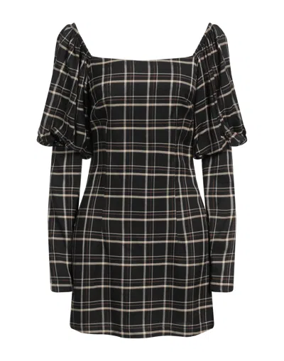 The Andamane Short Dresses In Black
