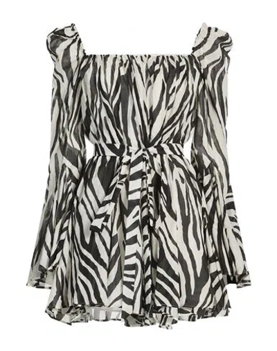 The Andamane Woman Mini Dress White Size 4 Cotton