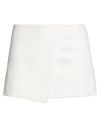 The Andamane Woman Mini Skirt Off White Size 8 Polyester In White