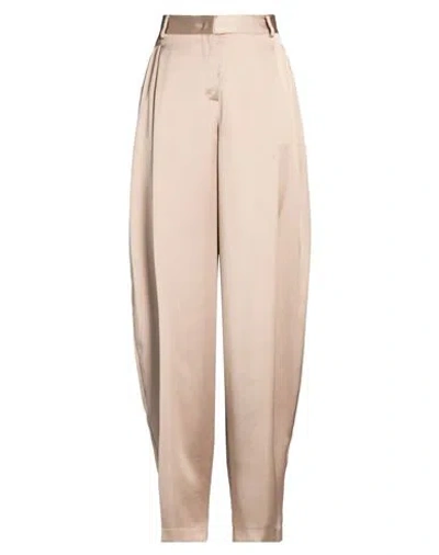 The Andamane Woman Pants Beige Size 8 Polyester In Gray