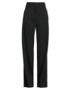 The Andamane Woman Pants Black Size 2 Polyester, Virgin Wool, Elastane In Black