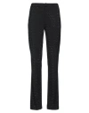 The Andamane Flared High Waist Trousers With Stud Embellishments In Black