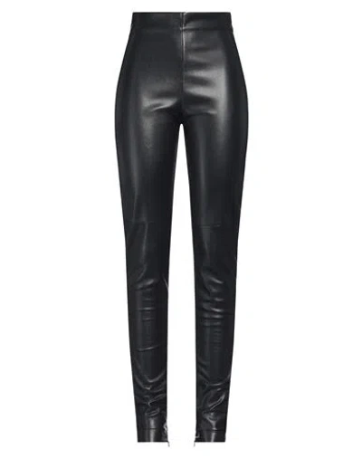 The Andamane Woman Pants Black Size 6 Polyester, Polyurethane