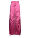The Andamane Woman Pants Fuchsia Size 6 Polyester In Pink
