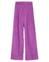 The Andamane Woman Pants Mauve Size 4 Cotton In Purple
