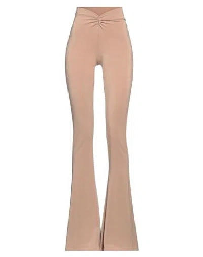 The Andamane Woman Pants Taupe Size 6 Viscose, Elastane