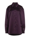 The Andamane Woman Shirt Deep Purple Size 6 Polyester