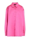 The Andamane Woman Shirt Fuchsia Size 4 Polyester In Pink