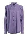The Andamane Woman Shirt Purple Size 4 Cotton, Polyamide, Elastane