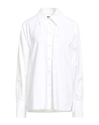 The Andamane Woman Shirt White Size 8 Cotton, Polyester