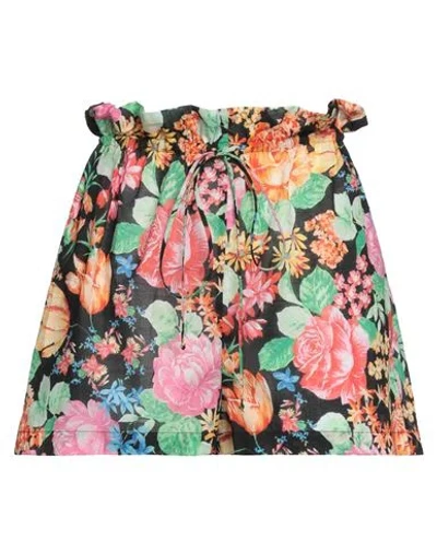 The Andamane Woman Shorts & Bermuda Shorts Black Size 2 Cotton