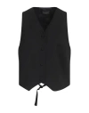 The Andamane Woman Tailored Vest Black Size 6 Polyester