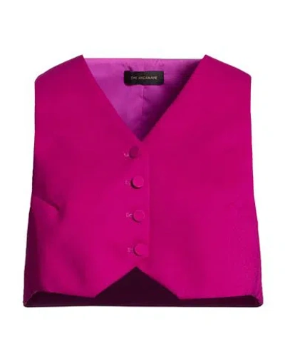 The Andamane Woman Tailored Vest Magenta Size 4 Polyester In Purple