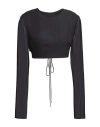 The Andamane Woman Top Black Size 2 Silk