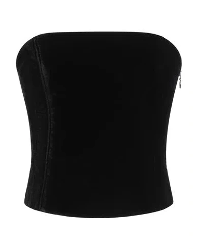 The Andamane Woman Top Black Size 4 Polyester