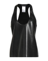 The Andamane Woman Top Black Size 6 Polyester, Polyurethane In Black
