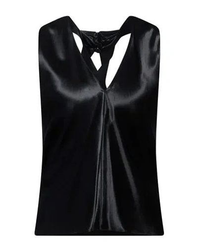 The Andamane Woman Top Black Size 6 Viscose