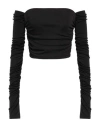 The Andamane Woman Top Black Size M Polyester, Elastane