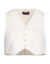 The Andamane Woman Top White Size 6 Polyester In White