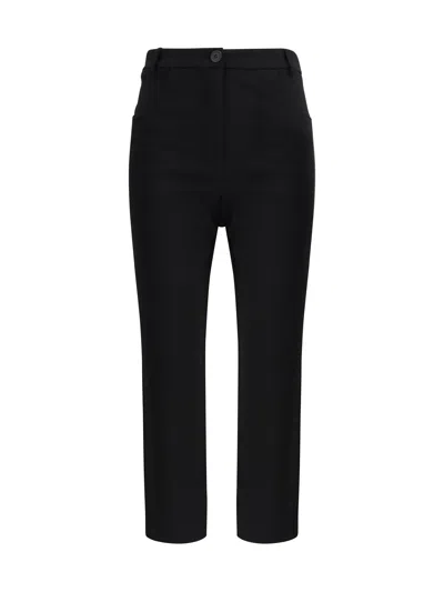The Andamane Women Boot-cut Trousers In Black