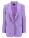 The Andamane Tailored Blazer With Functional Elements In Purple
