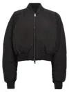 The Andamane Sierra Cropped Bomber Jacket