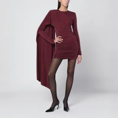 The Andamane Women's Xenia Rouge Noir Mini Dress In Red