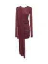 The Andamane Xenia Mini Dress In Red