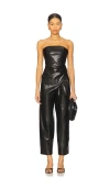 The Andamane Yana Draped Jumpsuit In Black