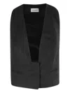 The Andamane Yelena Vest In Black