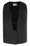 The Andamane Yelena Vest In Black