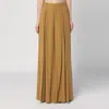 The Andamane Belt-loop Casual Pants In Yellow