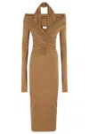 The Andamane Yvonne Midi Dress Ballerina Midi Dress In Brown