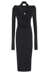 The Andamane Yvonne Midi Dress Ballerina Midi Dress In Black