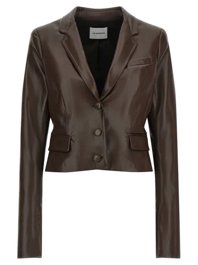 The Andamane 'zefira' Blazer In Brown