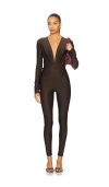 The Andamane Zelda Jumpsuit In Brown