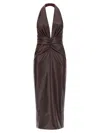 The Andamane 'zendaya' Dress In Brown