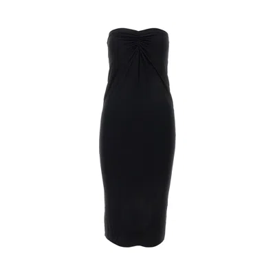 The Andamane 'zendaya' Jersey Skirt In Black