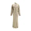The Andamane Zizi Long Dress In Neutral