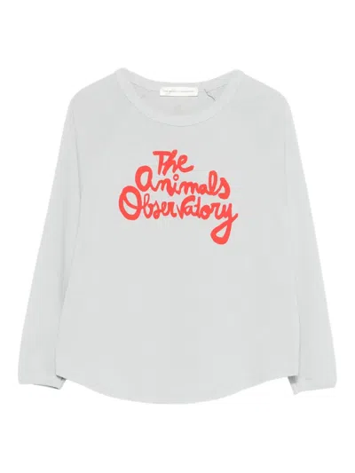 The Animals Observatory Kids' Anteater T-shirt In White