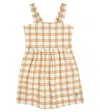 The Animals Observatory Kleid Badger Aus Baumwolle In Multi