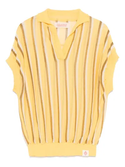 The Animals Observatory Kids' Bat Sweater In Yellow